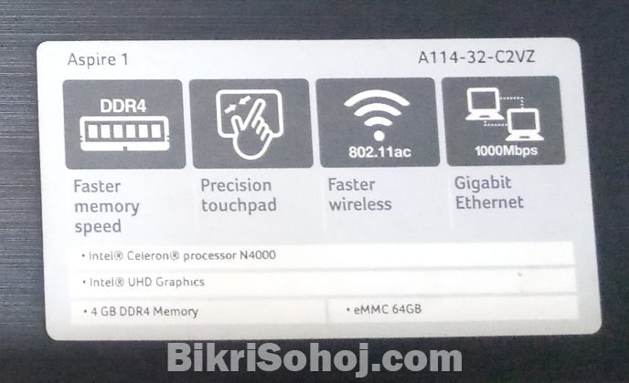 ACER ASPIRE 1 2020A 114-32-C2VZ